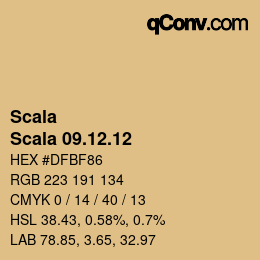 カラーコード: Scala - Scala 09.12.12 | qconv.com