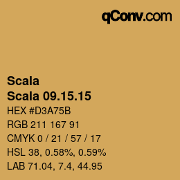 颜色代码: Scala - Scala 09.15.15 | qconv.com