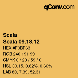 颜色代码: Scala - Scala 09.18.12 | qconv.com