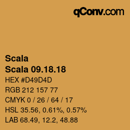 颜色代码: Scala - Scala 09.18.18 | qconv.com