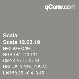 カラーコード: Scala - Scala 12.03.19 | qconv.com
