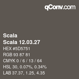 颜色代码: Scala - Scala 12.03.27 | qconv.com