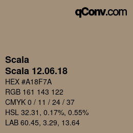 颜色代码: Scala - Scala 12.06.18 | qconv.com