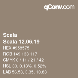 カラーコード: Scala - Scala 12.06.19 | qconv.com