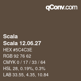 颜色代码: Scala - Scala 12.06.27 | qconv.com