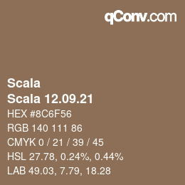 颜色代码: Scala - Scala 12.09.21 | qconv.com