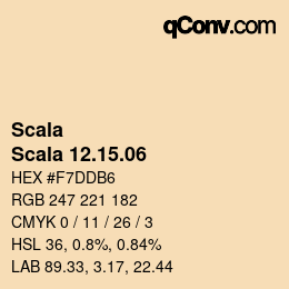 颜色代码: Scala - Scala 12.15.06 | qconv.com