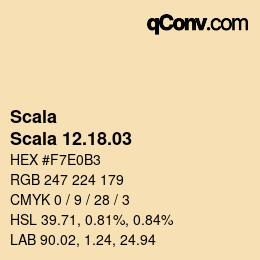 颜色代码: Scala - Scala 12.18.03 | qconv.com
