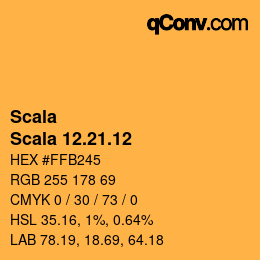 颜色代码: Scala - Scala 12.21.12 | qconv.com