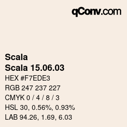 カラーコード: Scala - Scala 15.06.03 | qconv.com