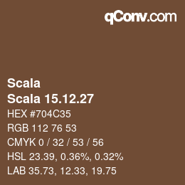 颜色代码: Scala - Scala 15.12.27 | qconv.com