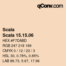 颜色代码: Scala - Scala 15.15.06 | qconv.com