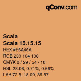 颜色代码: Scala - Scala 15.15.15 | qconv.com