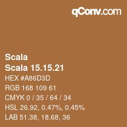 颜色代码: Scala - Scala 15.15.21 | qconv.com
