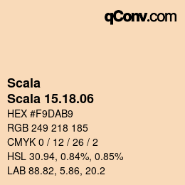 Color code: Scala - Scala 15.18.06 | qconv.com