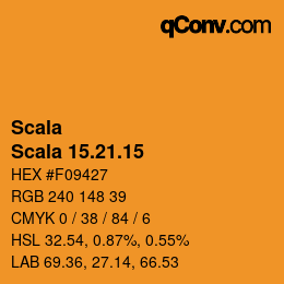 カラーコード: Scala - Scala 15.21.15 | qconv.com