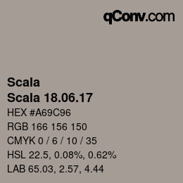 カラーコード: Scala - Scala 18.06.17 | qconv.com