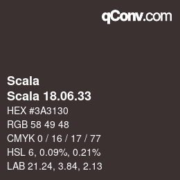 Color code: Scala - Scala 18.06.33 | qconv.com