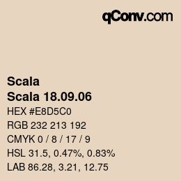 颜色代码: Scala - Scala 18.09.06 | qconv.com