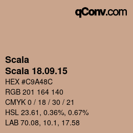 颜色代码: Scala - Scala 18.09.15 | qconv.com