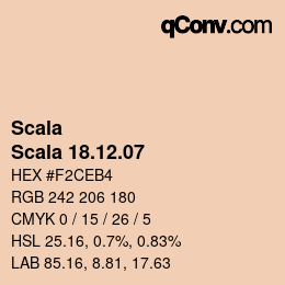 颜色代码: Scala - Scala 18.12.07 | qconv.com
