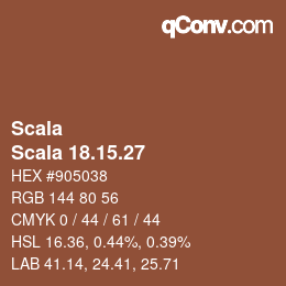 颜色代码: Scala - Scala 18.15.27 | qconv.com