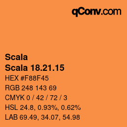 颜色代码: Scala - Scala 18.21.15 | qconv.com