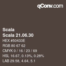 カラーコード: Scala - Scala 21.06.30 | qconv.com