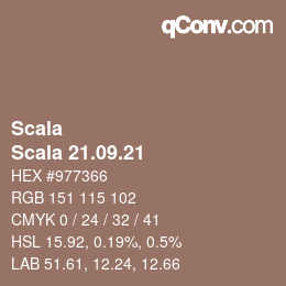 颜色代码: Scala - Scala 21.09.21 | qconv.com