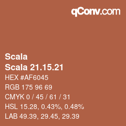 カラーコード: Scala - Scala 21.15.21 | qconv.com