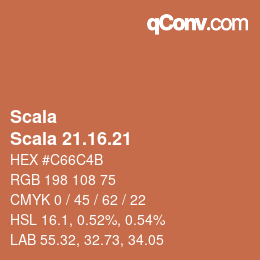 颜色代码: Scala - Scala 21.16.21 | qconv.com