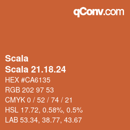 颜色代码: Scala - Scala 21.18.24 | qconv.com
