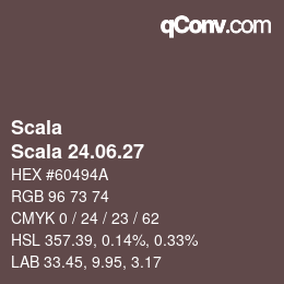 Color code: Scala - Scala 24.06.27 | qconv.com