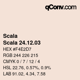 颜色代码: Scala - Scala 24.12.03 | qconv.com