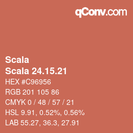 カラーコード: Scala - Scala 24.15.21 | qconv.com