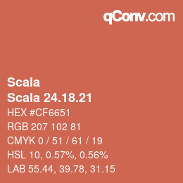 颜色代码: Scala - Scala 24.18.21 | qconv.com
