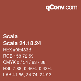 颜色代码: Scala - Scala 24.18.24 | qconv.com