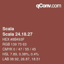 Farbcode: Scala - Scala 24.18.27 | qconv.com