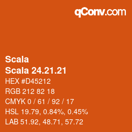 Color code: Scala - Scala 24.21.21 | qconv.com