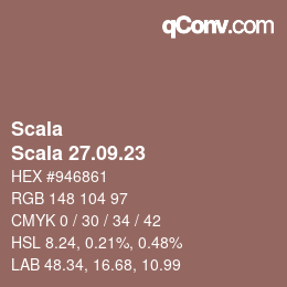 Código de color: Scala - Scala 27.09.23 | qconv.com