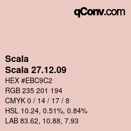 颜色代码: Scala - Scala 27.12.09 | qconv.com