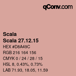 颜色代码: Scala - Scala 27.12.15 | qconv.com