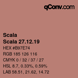 颜色代码: Scala - Scala 27.12.19 | qconv.com