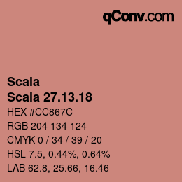 颜色代码: Scala - Scala 27.13.18 | qconv.com