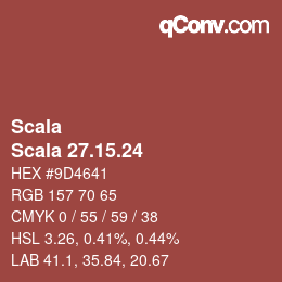 颜色代码: Scala - Scala 27.15.24 | qconv.com