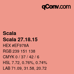 颜色代码: Scala - Scala 27.18.15 | qconv.com