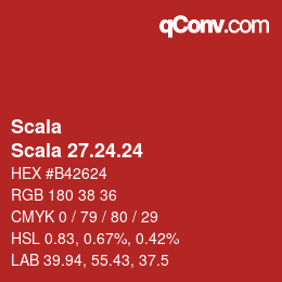 颜色代码: Scala - Scala 27.24.24 | qconv.com