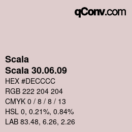 颜色代码: Scala - Scala 30.06.09 | qconv.com