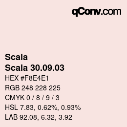 颜色代码: Scala - Scala 30.09.03 | qconv.com