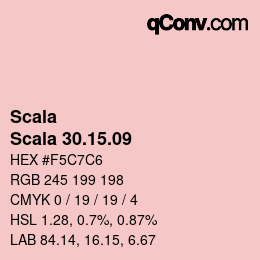 颜色代码: Scala - Scala 30.15.09 | qconv.com